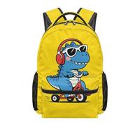 YUDINGFIN Dinosaur Backpack for Boys 4-6 Cool School Backpack Middle School Backpacks Lightweight Bookbag Teen Boy Rucksack Prevent Back and Spinal from Pressure School for Big Boy