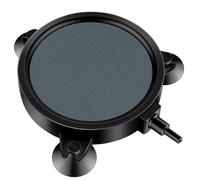 YUDOTE Aquarium Air Stone Disk Bubble Diffuser 10cm Aerator Oxygenation for Home or Market Aquatic Animals,Turtles, Fish Tanks, Ponds, Hydroponics Buckets and More,Black Pack of 1
