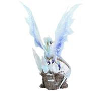 YUE YUAN 22cm Monster Hunter Velkhana PVC Figures Statue Model Action Figure Collectible Model Decoration Gift