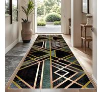 YUEAENK Carpet Runner Rugs for Hallway 70 x 450 cm door mat and runner set Area Rug Extra Long Non Slip Stair Runner Machine Washable Kitchen Floor Rug for Living Room Entryway Laundry Room
