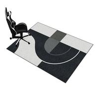 YUEAENK Chair Mat for Hardwood Floor Non Slip Office Chair Mats Low Pile Carpet Floor Protector Heavy Duty Desk Chair Mat for Hard Floors Non-Slip Gaming Chair Mat for Wooden Floors 60 x 100 cm
