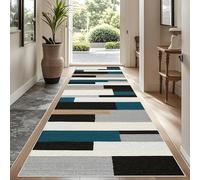 YUEAENK Runner Rug for Entryway 110 x 350 cm Extra Long Long Non-Slip Washable Runner Rugs for Hallway Kitchen Runner Rug Long Hallway Hall Runner Narrow Rugs for Entryway Laundry