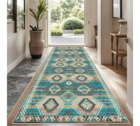 YUEAENK Runner Rug for Entryway 120 x 200 cm Extra Long Long Non-Slip Washable Runner Rugs for Hallway Kitchen Runner Rug Long Hallway Hall Runner Narrow Rugs for Entryway Laundry