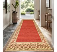 YUEAENK Runner Rug for Entryway 80 x 240 cm Extra Long Long Non-Slip Washable Runner Rugs for Hallway Kitchen Runner Rug Long Hallway Hall Runner Narrow Rugs for Entryway Laundry