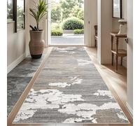 YUEAENK Runner Rug for Entryway 80 x 300 cm Extra Long Long Non-Slip Washable Runner Rugs for Hallway Kitchen Runner Rug Long Hallway Hall Runner Narrow Rugs for Entryway Laundry