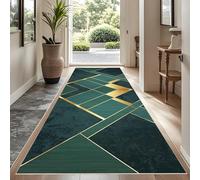 YUEAENK Very Long Hallway Hall Runner Narrow Rugs 120 x 300 cm Rubber Backed Non Slip Machine Washable Very Long Hallway Hall Runner Narrow Rugs Heavy Duty Entrance Mat Kitchen Runners