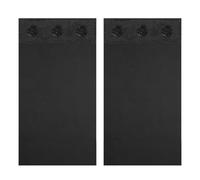 Yuecda 2-pack Women's Bodysuits Extender Snap, Shapewear Bodysuit Crotch Extenders，Adds extra length to tighter clothing Removable and washable (black, Three buttons)