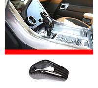 YUECHI ABS Carbon Fiber Texture Gear Shift Knobs Cover Trim for LR Range Rover Sport 2018-2020