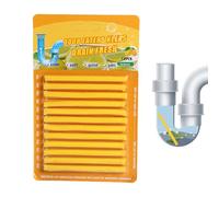 Yuecjian Drain Cleaner Sticks | Sani Sticks Drain Cleaner Remover,Powerful Unclogger Tool Deodorizer Opener for Bathtub Shower Kitchen Bathroom Toilet Tanks Pipe
