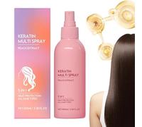 Yuecjian Hair Smoothing Spray,5-in-1 Smoothing Spray for Hair 100ml - Moisturizing Mist Long-Lasting Fragrance Conditioner for Repair Men Women Daily Styling Travel Salon Home Shower Bathroom