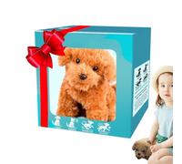 Yuecjian Smart Robot Dog - Realistic Puppy Pet Robot 2025 New AI Emotion Recognition AI Pet Companion Realistic Movement And Barking Tail Puffing, Gives Companionship And emoti-onal support