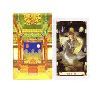 Yuecjian Table Tarot Cards - Portable Party Korean Tarot Cards Board Game,Multiplayer Interactive Toy for Teens Girls Boys Women Men Wife Husband Daughter Son