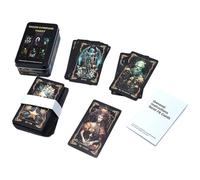 Yuecjian Tarot Card Deck, Fate Divination Board Game, Tabletop Fortune Telling Game for Parties Holidays, Divinatory Oracle Deck
