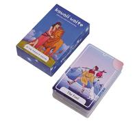 Yuecjian Tarot Card Deck | Fate Divination Tarot, Entertainment Fortune Telling, Family Party Oracle Deck for Home Club Adults
