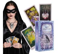 Yuecjian Tarot Cards for Tabletop | Party Tarot Cards Board Game | Easy-to-Learn Interactive Strategic Entertainment Toy for Youth Women Son Teens Boys Wife Husband Daughter Girls