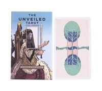 Yuecjian Tarot Deck - Tarot Cards with Meanings on Them - 10.7X6cm Oracle Divination Tool for Positive Reading Telling Affirmation Adventure Exploration