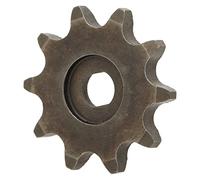 Yuecoom 10 Tooth Sprocket, 420 10 Tooth Gear Drive Sprocket General Bike Chain Gears Motor Gears Speed Reduction Motor Pinion Gears Mini Bike Sprocket Motor Gears