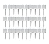Yuecoom 30pcs Archery Target Nails, Outdoor Nylon Target Nail Nylon Lengthening Reusable Target Paper Pins Archery Target Pins for Shooting(white)