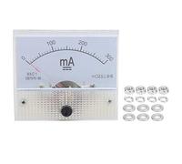 Yuecoom 85C1 DC 0~300MA Pointer Ammeter Analog Current Panel Tester Current Measuring Meter Ammeter Milliamperes High Precision Dc Meter Head
