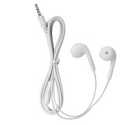 Yuecoom U19 3.5mm Universal Wired Earphone, Small and lightweight HiFi Music Headphone, Surround Sound Wire-Controlled Mobile Phone (white)