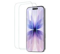 YUECXIN 2 Pack Screen Protector for OPPO A6X / OPPO A6 5G/4G/ OPPO A6K, Tempered Glass Film with Easy Installation Tool, 9H+ Hardness HD Clear Full Coverage Protection