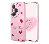 YUECXIN Case for Honor 400 Pro, Ultra thin Liquid Silicone Silky Soft Touch Cute Pattern Girls Cover, with Microfiber Lining Shockproof TPU Bumper Case. AiXin