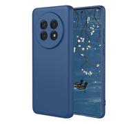 YUECXIN Case for Honor Magic 7 Lite 5G (Magic7 Lite)/X9c, Ultra thin Liquid Silicone Silky Soft Touch Cover, with Microfiber Lining Shockproof TPU Bumper Rubber Girls Women Case. Blue