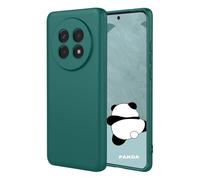 YUECXIN Case for Honor Magic 7 Lite 5G (Magic7 Lite)/X9c, Ultra thin Liquid Silicone Silky Soft Touch Cover, with Microfiber Lining Shockproof TPU Bumper Rubber Girls Women Case. Dark Green