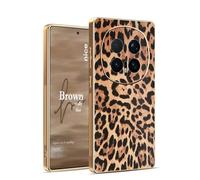YUECXIN Case for Honor Magic 8 Pro/Magic8 Pro, Grace Fashion Cheetah Leopard Print Case for Girls Woman, Support Wireless Charging, Ultra Thin Shockproof Soft TPU Cover. Leopard