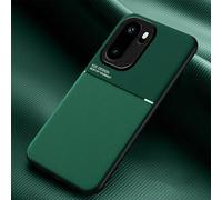 YUECXIN Case for OnePlus 15R, Ultra thin Silky Soft Skin Texture Touch Cover, Simple Stylish Non-Slip Shockproof PU+TPU Silicone Bumper Case Cover. Green