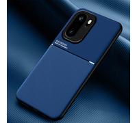 YUECXIN Case for OnePlus 15R, Ultra thin Silky Soft Skin Texture Touch Cover, Simple Stylish Non-Slip Shockproof PU+TPU Silicone Bumper Case Cover. Blue