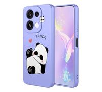 YUECXIN Case for Oppo Reno16 Pro(Reno 16 Pro) 5G, Ultra thin Liquid Silicone Silky Soft Touch Cute Pattern Girls Cover, with Microfiber Lining Shockproof TPU Bumper Case. XoMao