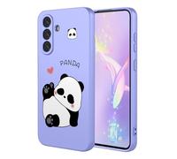 YUECXIN Case for Samsung Galaxy A56 5G, Ultra thin Liquid Silicone Silky Soft Touch Cute Pattern Girls Cover, with Microfiber Lining Shockproof TPU Bumper Case. XoMao