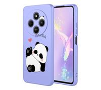 YUECXIN Case for Xiaomi Redmi 14C/Poco C75/Poco M7 5G, Ultra thin Liquid Silicone Silky Soft Touch Cute Pattern Girls Cover, with Microfiber Lining Shockproof TPU Bumper Case. XoMao