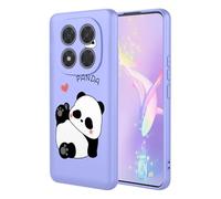 YUECXIN Case for Xiaomi Redmi Note 14 Pro+ Plus 5G, Ultra thin Liquid Silicone Silky Soft Touch Cute Pattern Girls Cover, with Microfiber Lining Shockproof TPU Bumper Case. XoMao