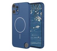YUECXIN Magnetic Case for Nothing CMF Phone 2 Pro, Ultra thin Liquid Silicone Silky Touch Cover, Support MagSafe Wireless Charging, Soft Shockproof TPU Bumper Case. Blue