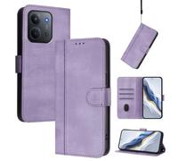 YUECXIN Wallet Case for Xiaomi Redmi 15C 5G/4G/Poco C85, Premium PU Leather Flip Folio Book Case Cover, Card Slots Kickstand Magnetic Closure Shockproof Cover Women Men. Purple