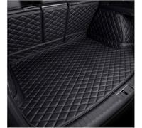 YUEDAM Car Boot Liners for Skoda KODIAQ 7 SEATER, Car Full Coverage Leather Boot Liner Mat Waterproof Car Boot Protector Durable Non-slip Easy To Install, B/Black
