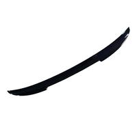 YUEDAM Car Rear Spoiler for Audi RS4 B8 Avant Quattro RS 4 2012 2013 2014 2015 2016, Rear Trunk Spoiler Lip Wings Roof Boot Spoiler Lip Splitter Car Modification Styling Accessories,A/Glossy-black