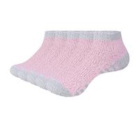 YUEDGE Ladies Ankle Fluffy Slipper Socks Fuzzy Plush Sleep Bed Socks Non Slip Home House Floor Socks for Women Girl 3-5, 5 Pairs