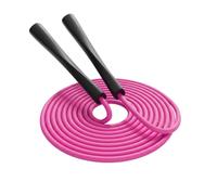 YUEDONG 5mm Adjustable Jump Rope Inspired by Canton Tower Curve - Elegant Matte Long Handles with Anti-Slip Design, Self-Lubricating POM for Smooth Cardio Fat Burning Workout Women Fitness Weight Loss