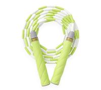 YUEDONG Adjustable ULTRA-SOFT Beaded Jump Rope for Kids Beginners - Tangle-Free Skipping Rope with Marshmallow-Soft TPU Beads, Ergonomic Thumb Groove Anti-Slip Handles, Crisp Rhythmic Click Sound
