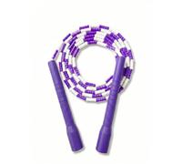 YUEDONG Soft Beaded Jump Rope for Teens & Adults, World Champion Luke Boon Collaboration, Adjustable Freestyle Jump Rope with 20cm Long Handles, Tangle-Free TPU Beads for Rhythm Training, Fitness