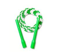YUEDONG Soft Beaded Jump Rope for Teens & Adults, World Champion Luke Boon Collaboration, Adjustable Freestyle Jump Rope with 20cm Long Handles, Tangle-Free TPU Beads for Rhythm Training, Fitness