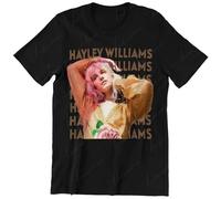 YUEFEIFAN Hayley-Williams-Poster-Art-Shirt Black