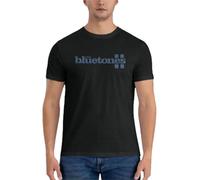 YUEFEIFAN The-Bluetones-Fitted-T-Shirt Black