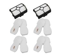 YUEFENG Replacement filter for Shark HZ3002 HZ3000 HZ4001AMZ HZ4002 Stratos Ultralight Corded Stick Vacuum, Replace part XFFKHZ3000 XHFHZ3000, 2+ 4 PACK foam filter and felt filter