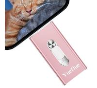 Yueflue USB Stick 256 GB, 3 in 1 USB Stick for Mobile Phone Memory Stick with i0S/Pad/Android/PC, Memory Stick for iPhone, Copy Photos and Videos without Downloading App