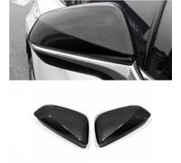 YUEGOO 1 Pair ABS Side Wing Mirror Cover Caps for Lexus RX 450/NX 300 2016-2021, Left and right Door Mirror Covers, Car Rearview Mirror Cap Replacement Accessories,A/Carbon Fiber Look