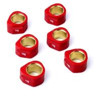 yuegu 6PC Racing Variator Roller Weights 20x15mm 8g 10g 13g 15g 19g Compatible With EV150 RV180 HD200 Joyride125 Joymax125 125cc 200cc Scooter yuegu(20x15mm 10g)